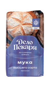 Мука пшеничная хлебопекарная высшего сорта — ДЕЛО ПЕКАРЯ