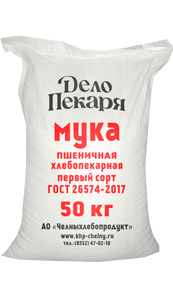 Мука пшеничная хлебопекарная первого сорта — ДЕЛО ПЕКАРЯ
