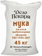 Мука ржаная хлебопекарная обдирная — ДЕЛО ПЕКАРЯ